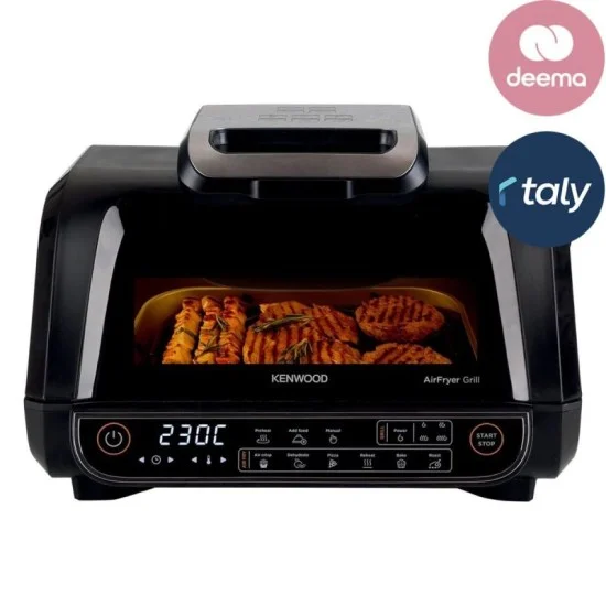 Kenwood Air Fryer Grill Gcc - Black